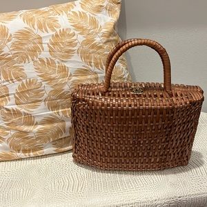 Vintage 1960’s Structured Rectangle Woven Purse